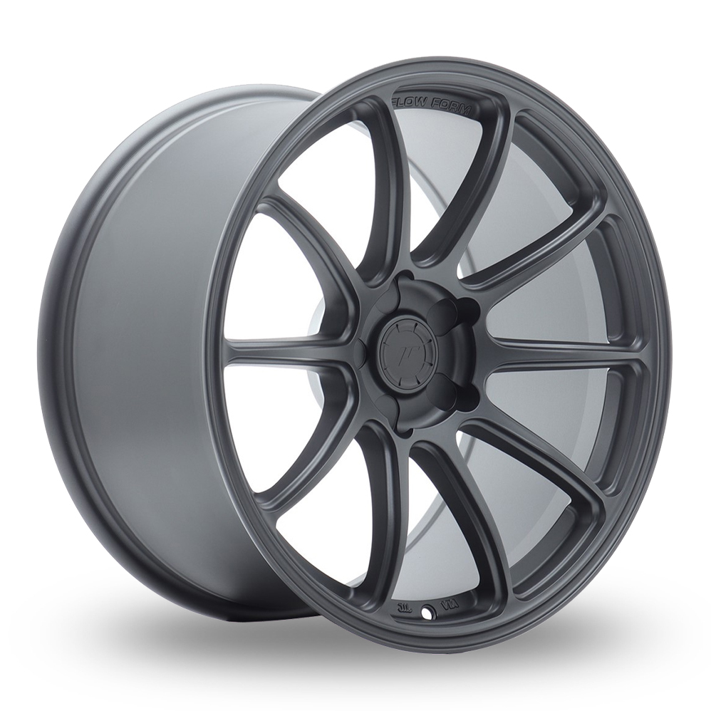 Japan Racing SL-04 (9.5x18) (Custom Fitment) Matt Gunmetal Alloy Wheels