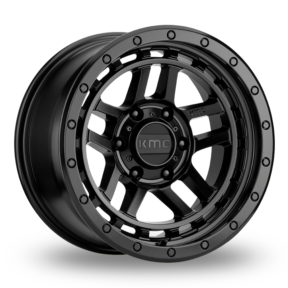 KMC KM540 Recon (USA Warehouse) Satin Black Alloy Wheels