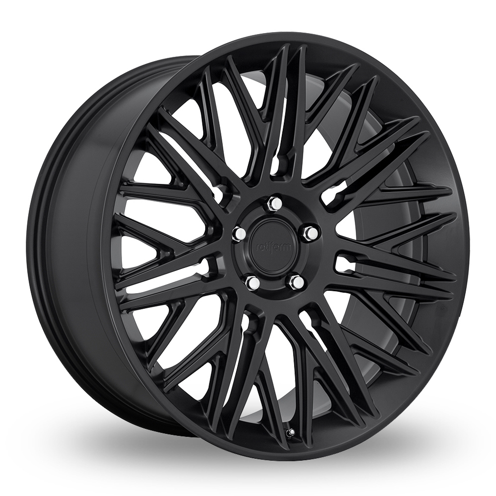 Rotiform R164 JDR (USA Warehouse) Matt Black Alloy Wheels