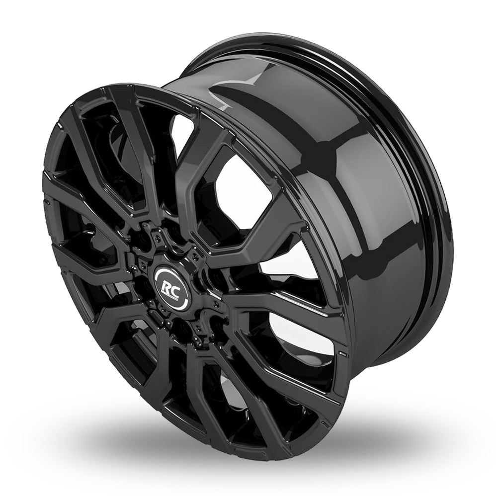 16" RC Design RC35 Gloss Black Alloy Wheels