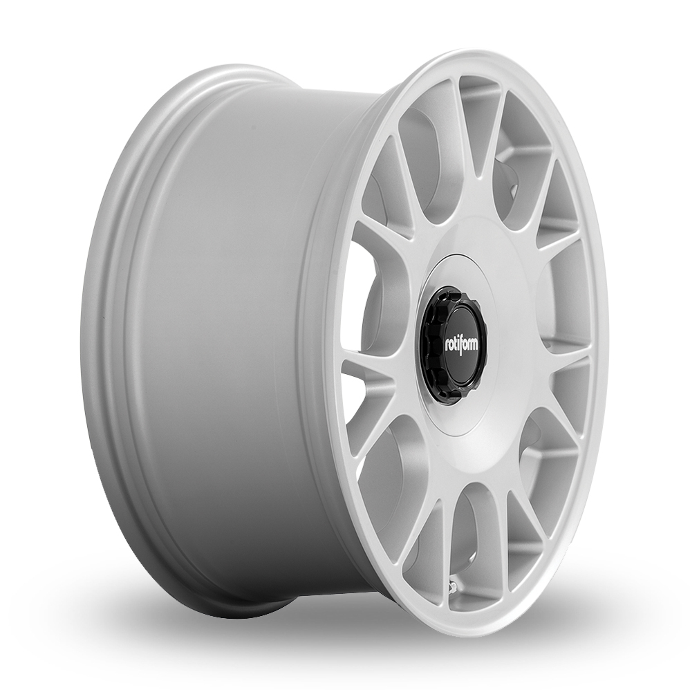 19" Rotiform R188 TUF-R Satin Silver Alloy Wheels