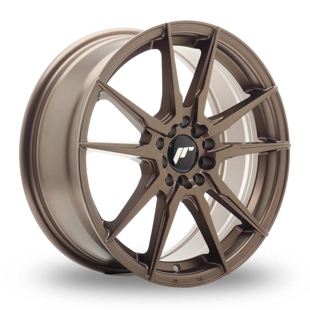 Japan Racing JR21 (7x17) Matt Bronze Alloy Wheels