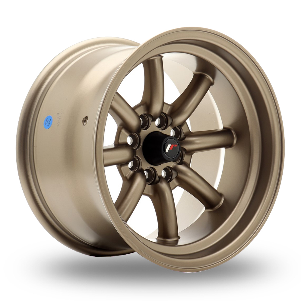 Japan Racing JR19 (9x15) Matt Bronze Alloy Wheels
