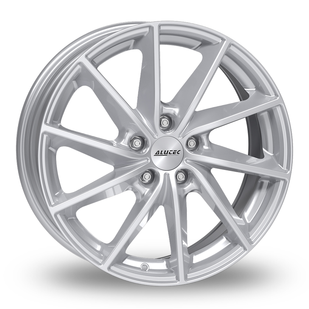 16" Alutec Singa Polar Silver Alloy Wheels