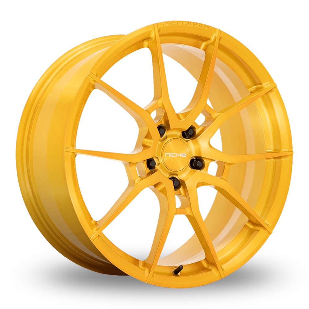 Niche T112 Kanan (USA Warehouse) Brushed Candy Gold Alloy Wheels