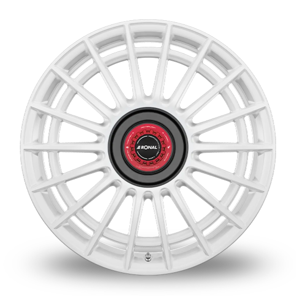 19" Ronal R73 REV-R Rally White Alloy Wheels