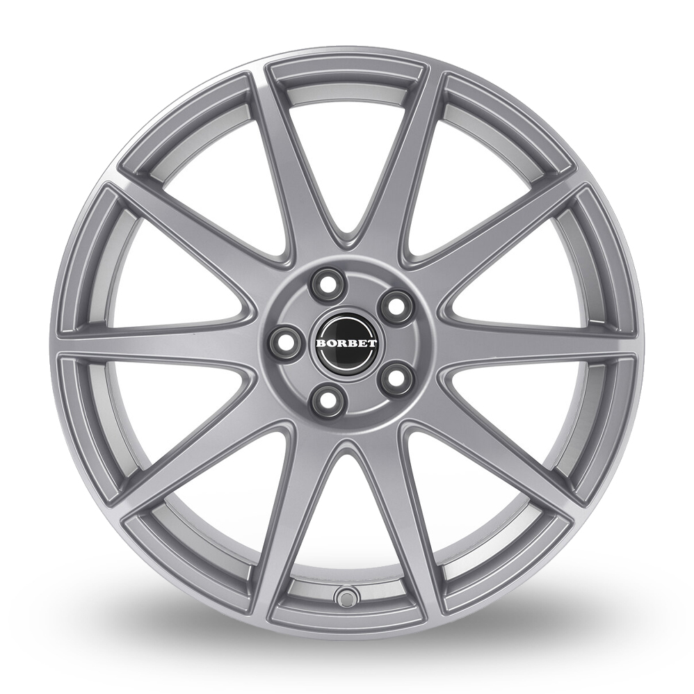19" Borbet GTX Gloss Titan Alloy Wheels