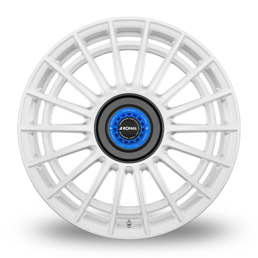19" Ronal R73 REV-M Rally White Alloy Wheels