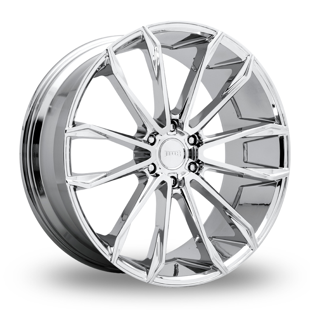 DUB S251 Clout (USA Warehouse) Chrome Plated Alloy Wheels