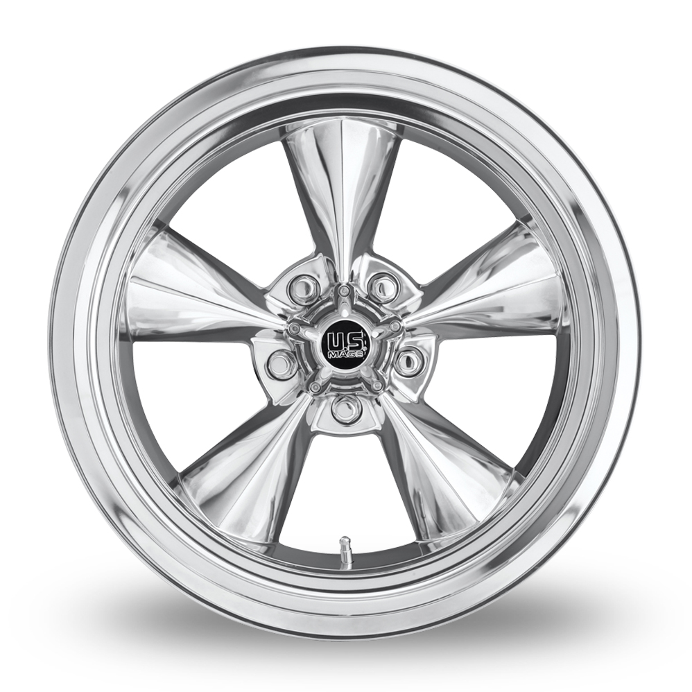 15" US Mags U108 Standard High Luster Polished Alloy Wheels