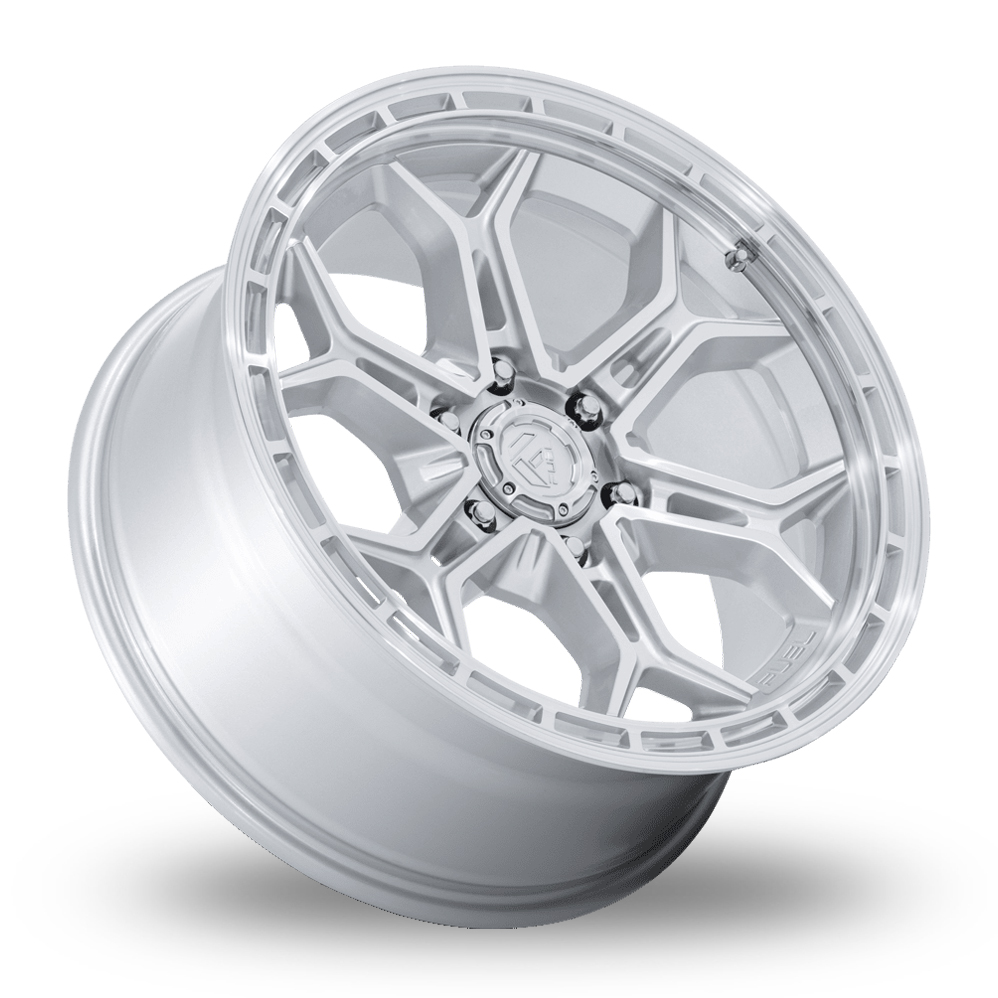 20" Fuel Off-Road FC896 Heathen (USA Warehouse) Gloss Silver Polished Alloy Wheels