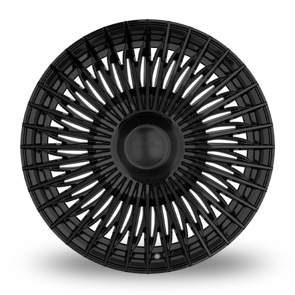 21" Keskin Tuning KT X1 Gloss Black Alloy Wheels