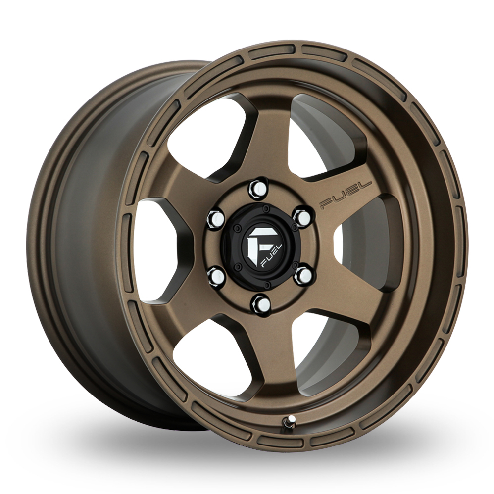 Fuel Off-Road D666 Shok (USA Warehouse) Matt Bronze Alloy Wheels