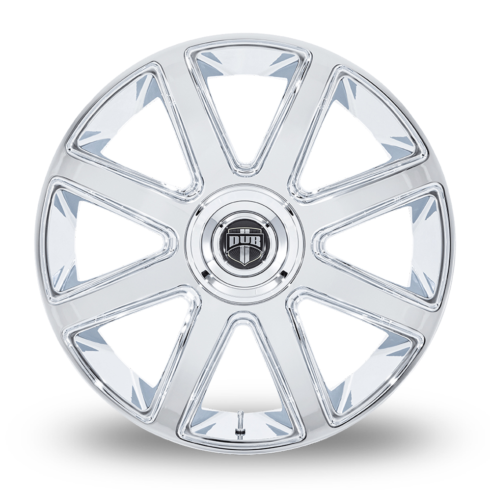 26" DUB DC273 Pull Chrome Alloy Wheels