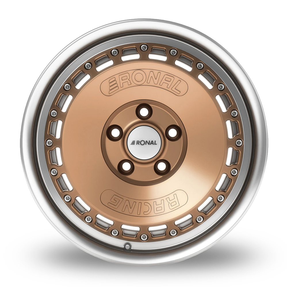 15" Ronal RR10 Matt Bronze Alloy Wheels