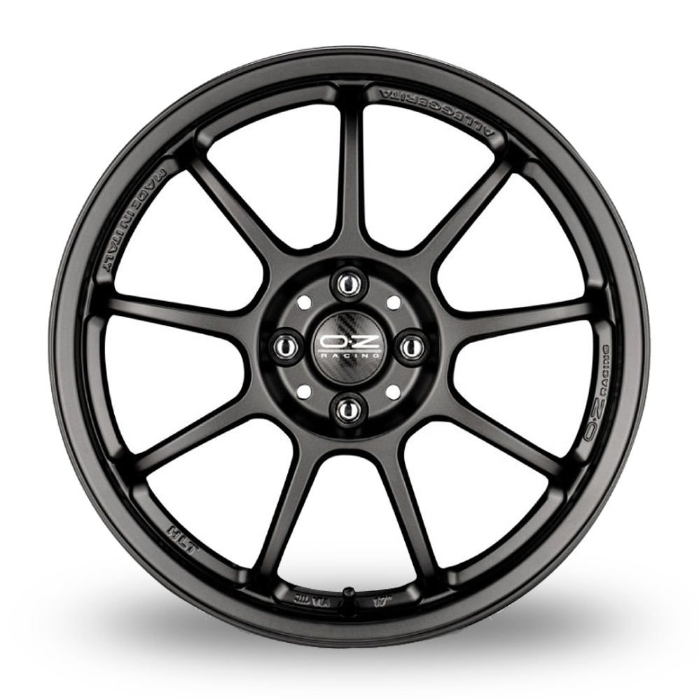 17" OZ Racing Alleggerita HLT 4F Matt Graphite Alloy Wheels