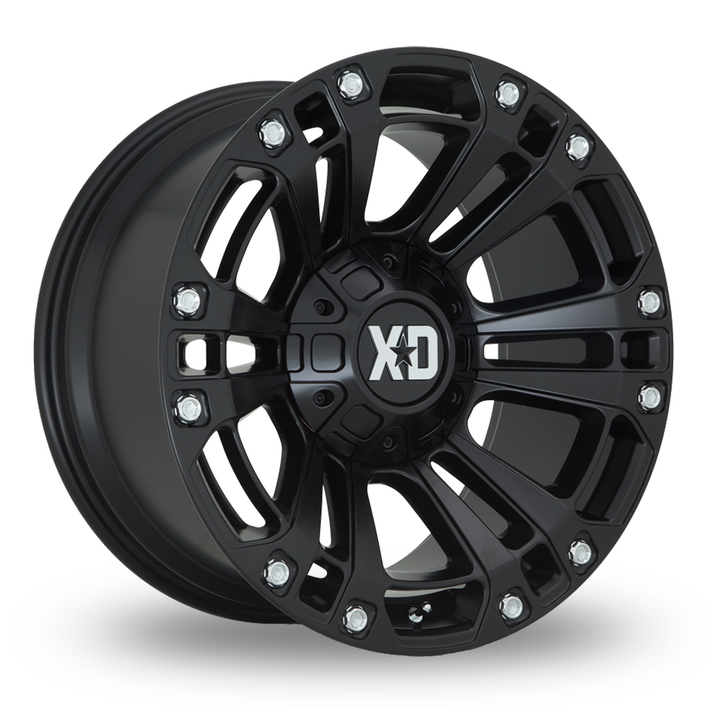 XD XD851 Monster 3 (USA Warehouse) Satin Black Alloy Wheels