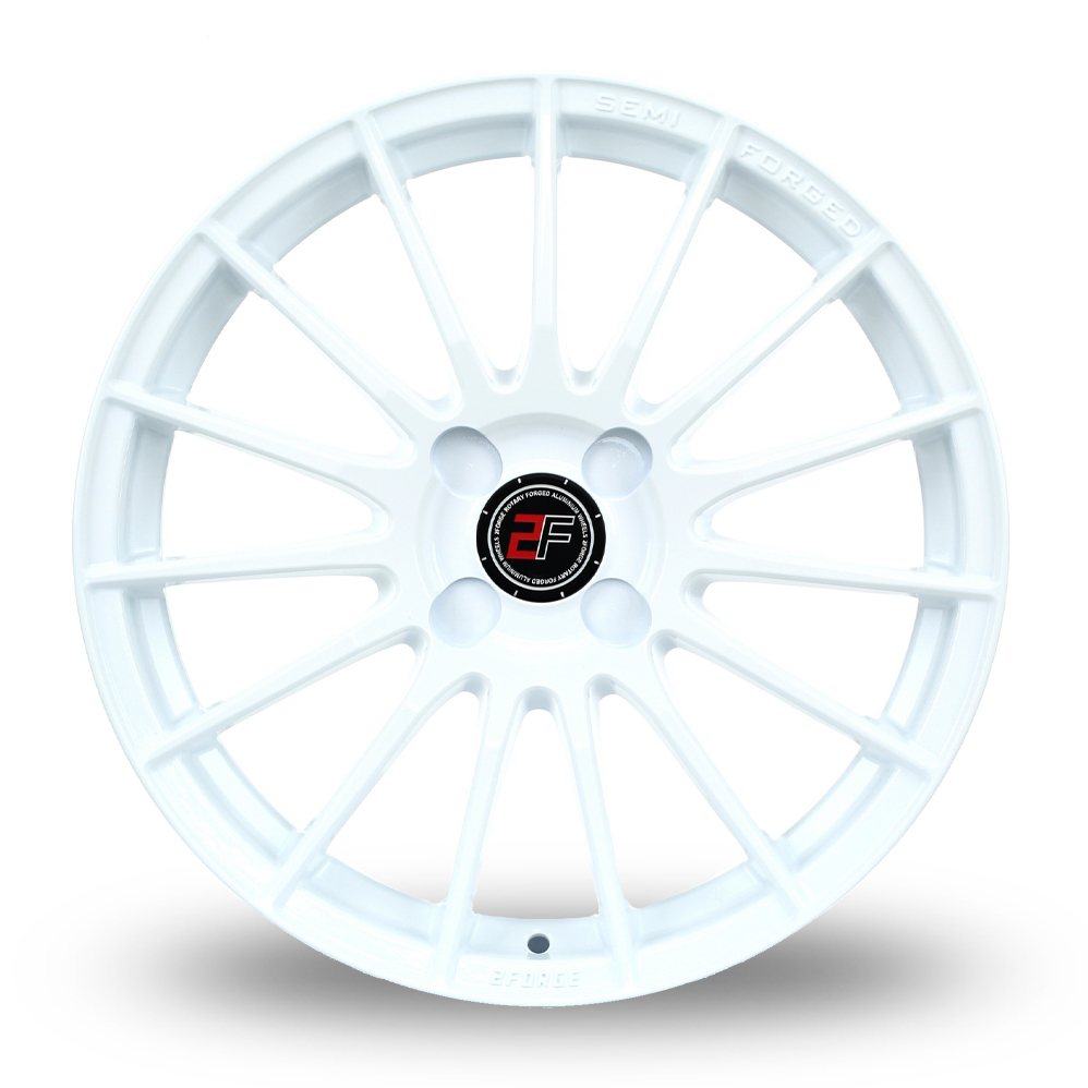 17" 2FORGE ZF1 White Alloy Wheels