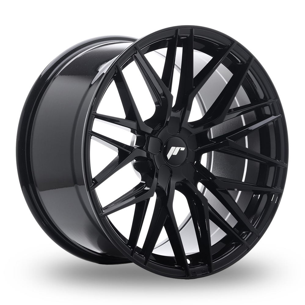 Japan Racing JR28 (10x20) (Custom Fitment) Gloss Black Alloy Wheels