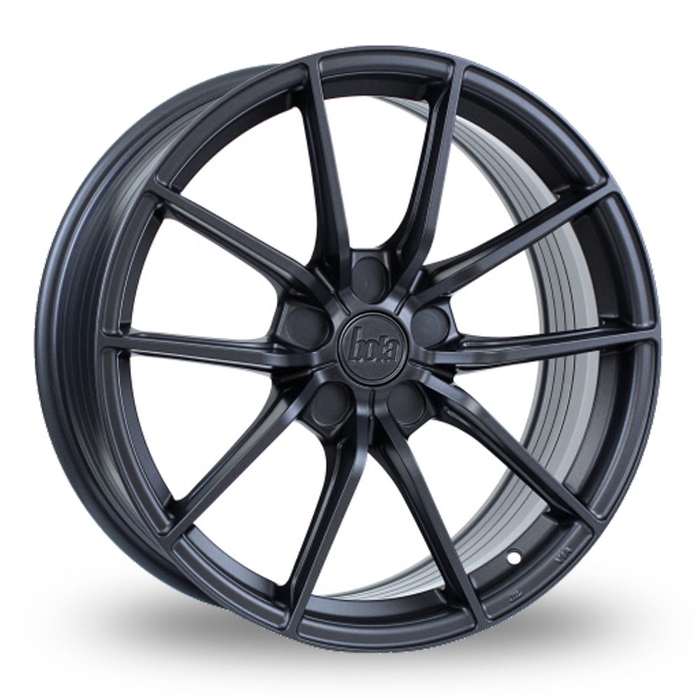 18" Bola FLC Matt Gunmetal Alloy Wheels
