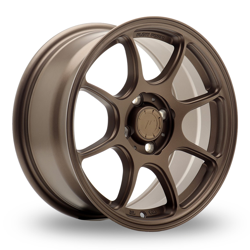 Japan Racing SL-04 (7x15) Matt Bronze Alloy Wheels
