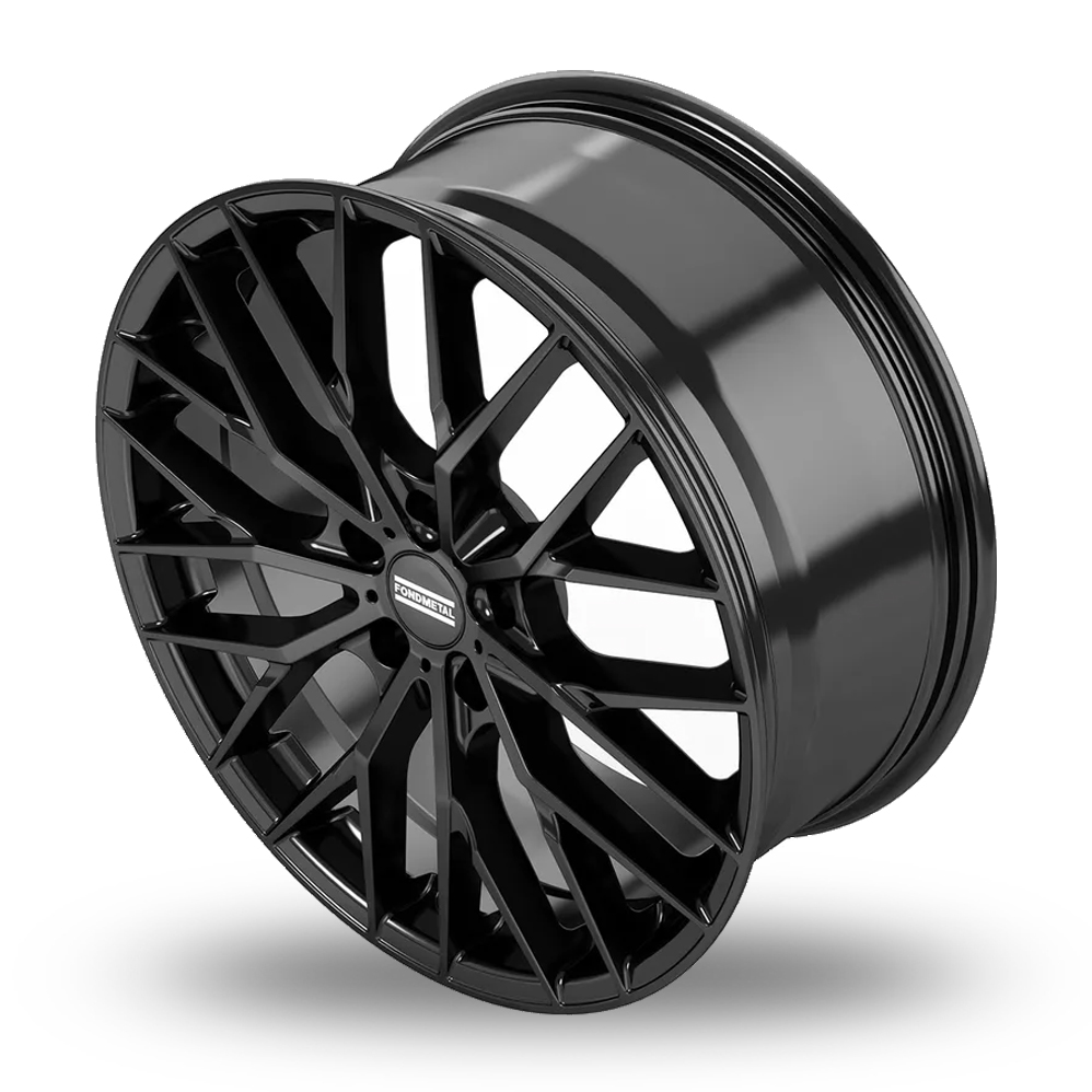 21" Fondmetal Makhai Gloss Black Alloy Wheels