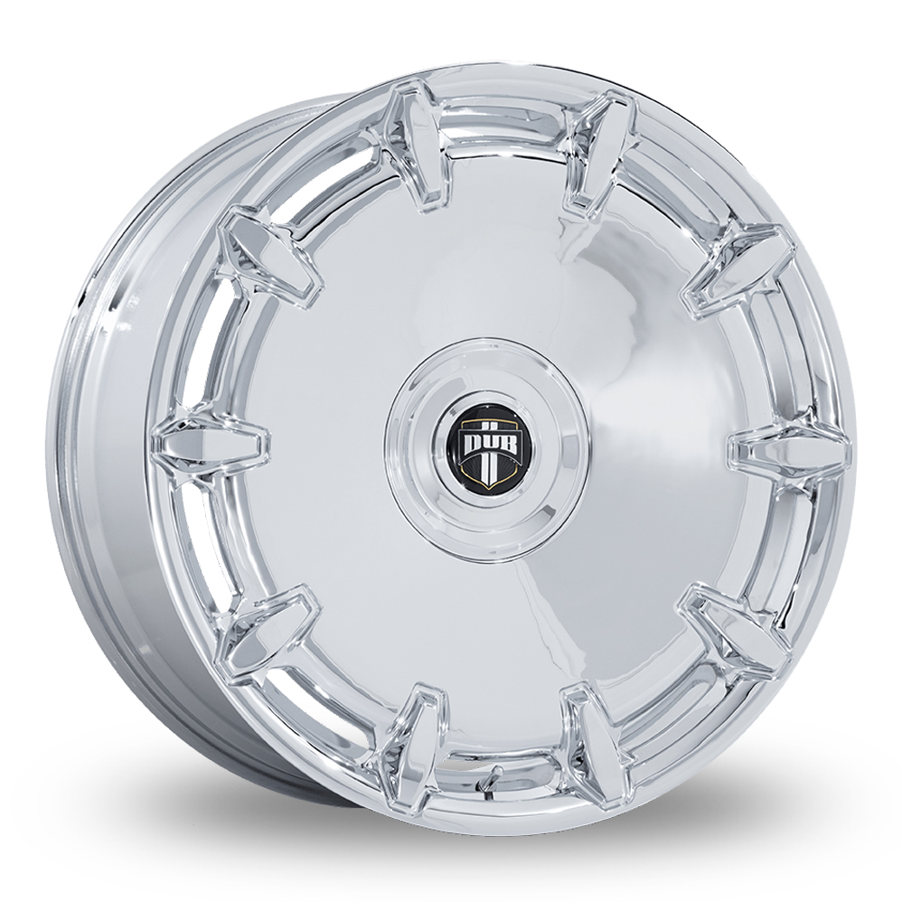 DUB DC271 Cheef (USA Warehouse) Chrome Alloy Wheels