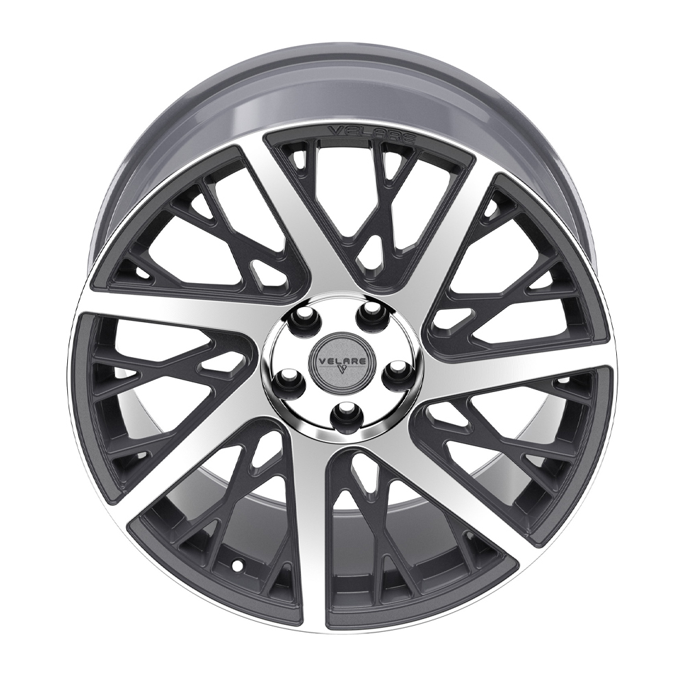 19" Velare VLR05 Platinum Grey Polsihed Alloy Wheels