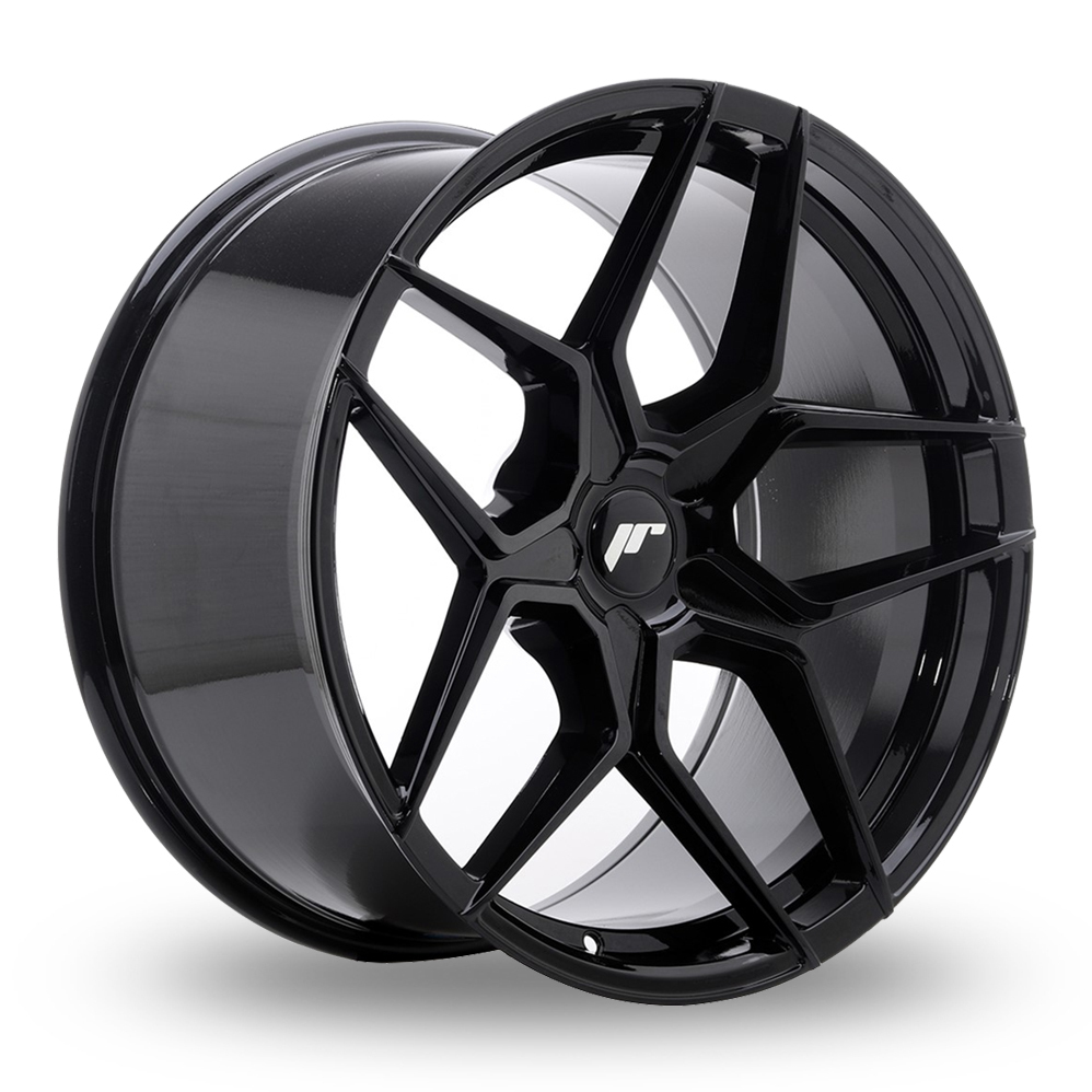 Japan Racing JR34 (10x20) (Custom Fitment) Gloss Black Alloy Wheels