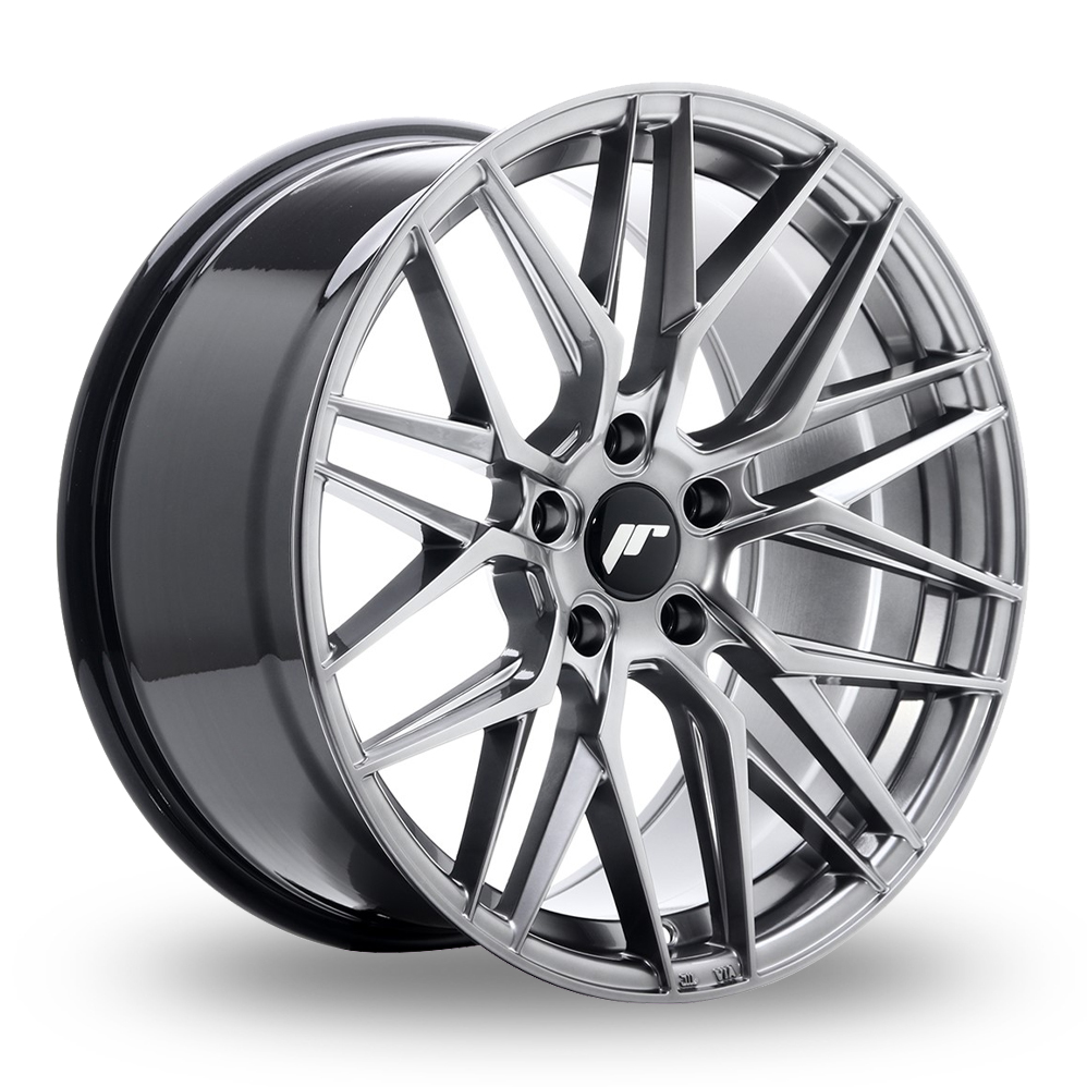 Japan Racing JR28 (9.5x19) Hyper Black Alloy Wheels
