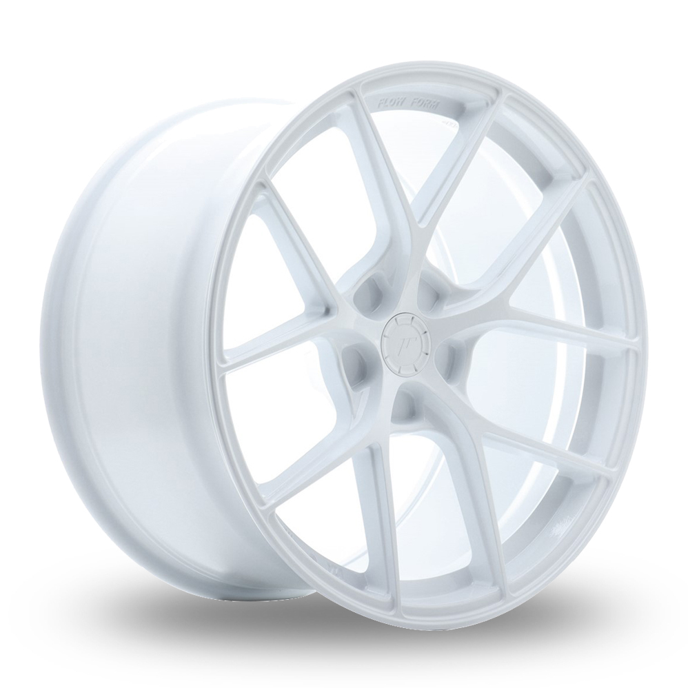 Japan Racing SL-01 (9.5x19) (Custom Fitment) White Alloy Wheels