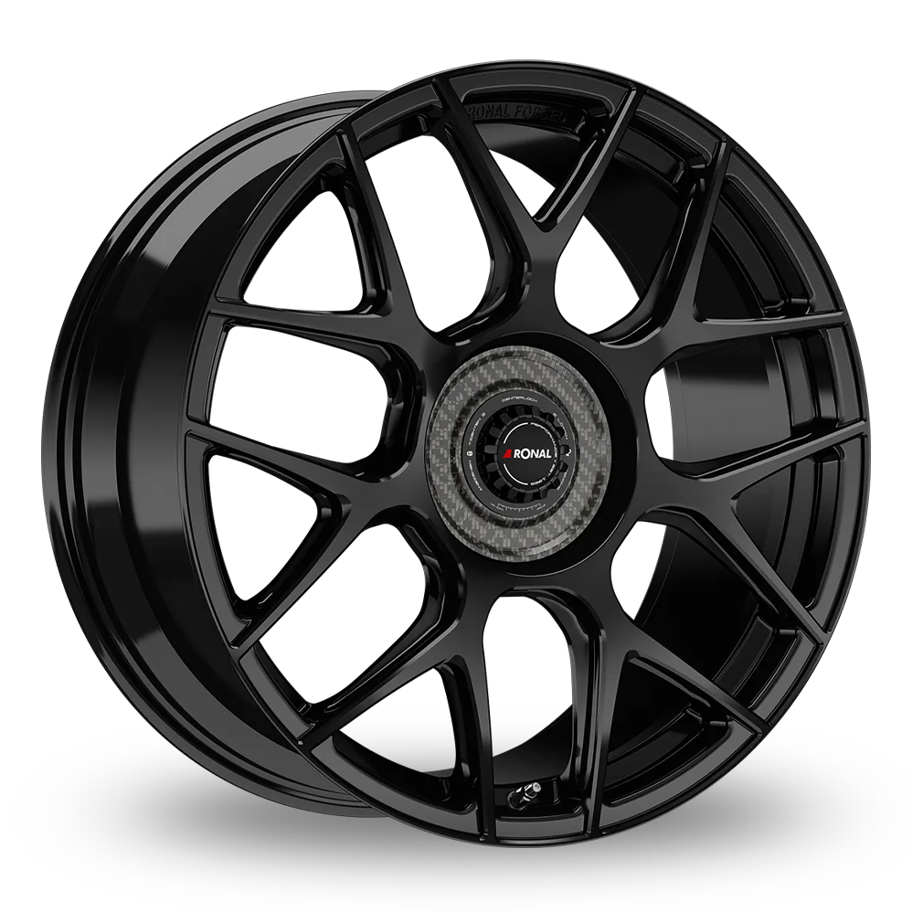 Ronal RF1 REV-CRB Matt Black Alloy Wheels