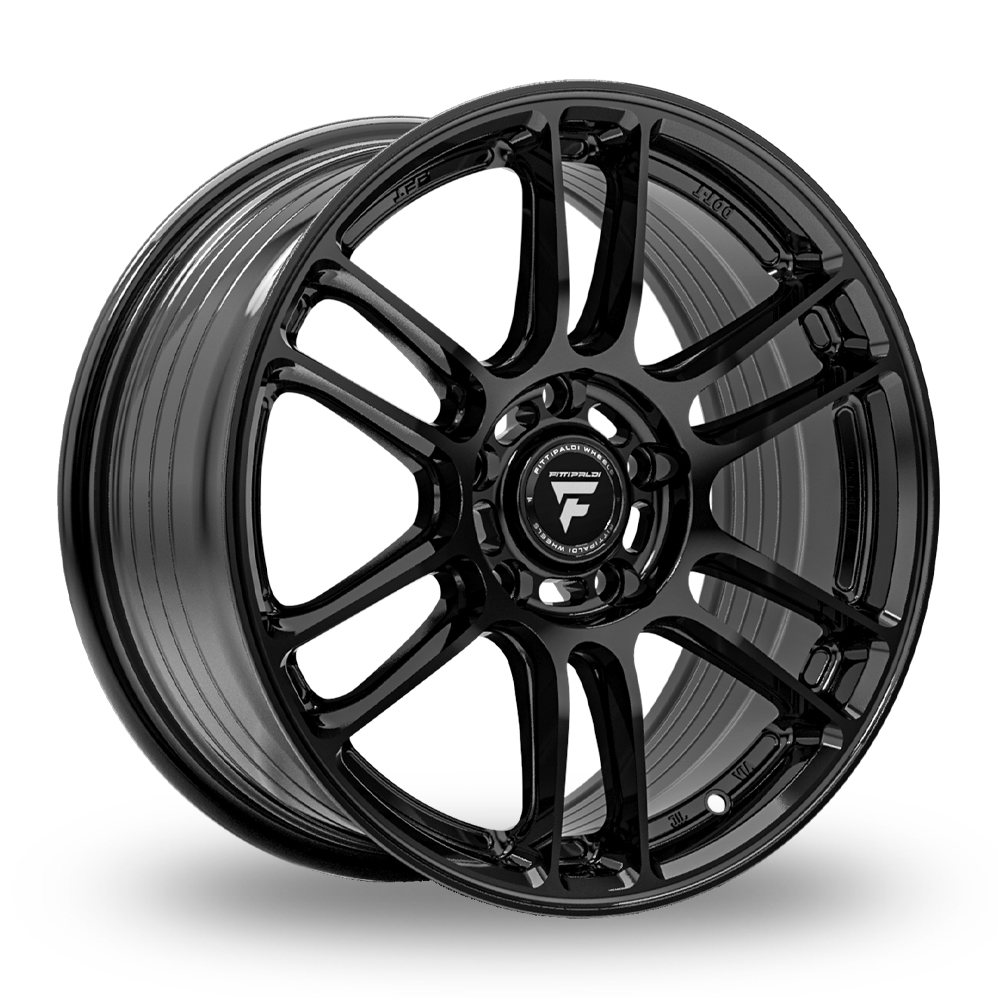 Fondmetal FS368 Fittipaldi Gloss Black Alloy Wheels