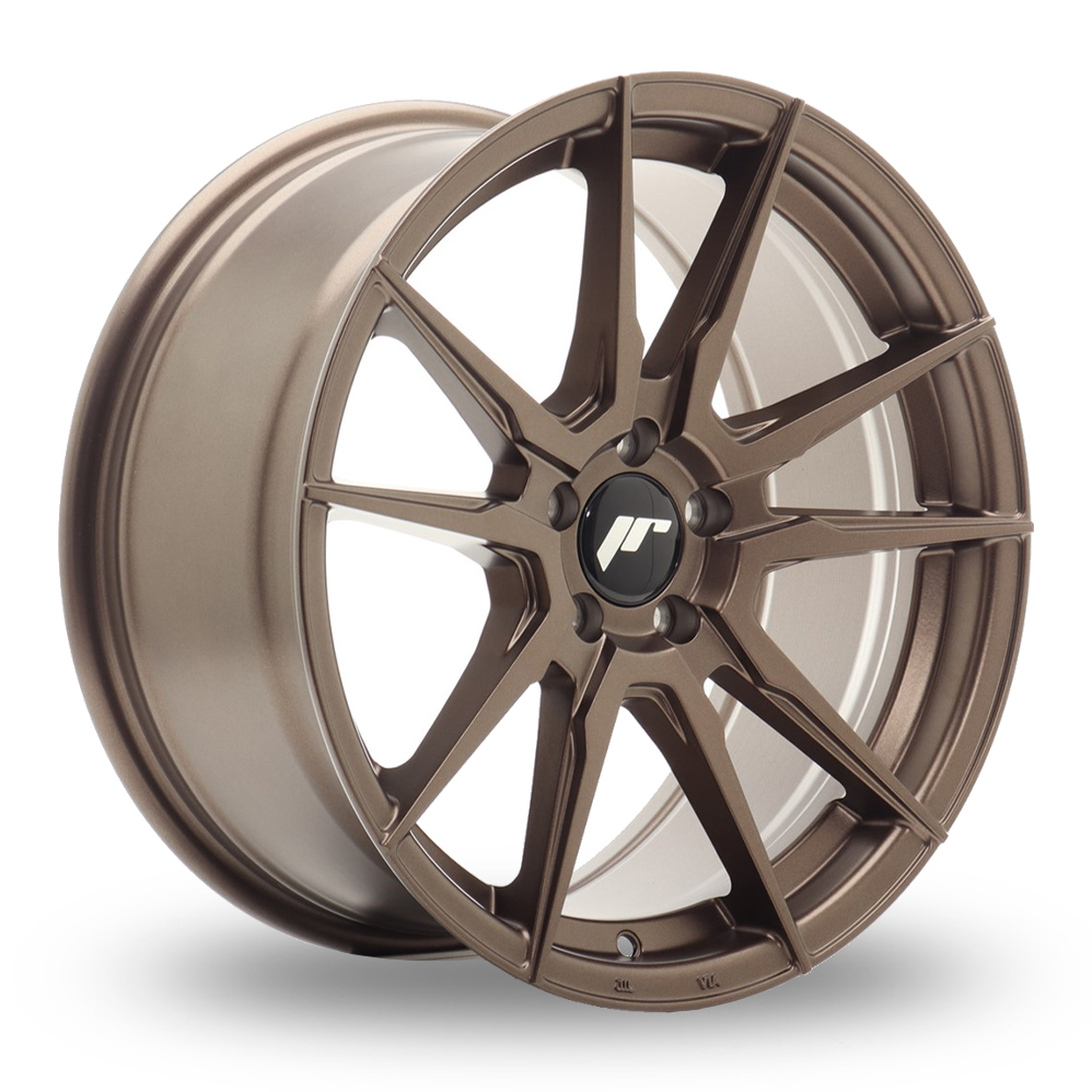 Japan Racing JR21 (8x17) Matt Bronze Alloy Wheels
