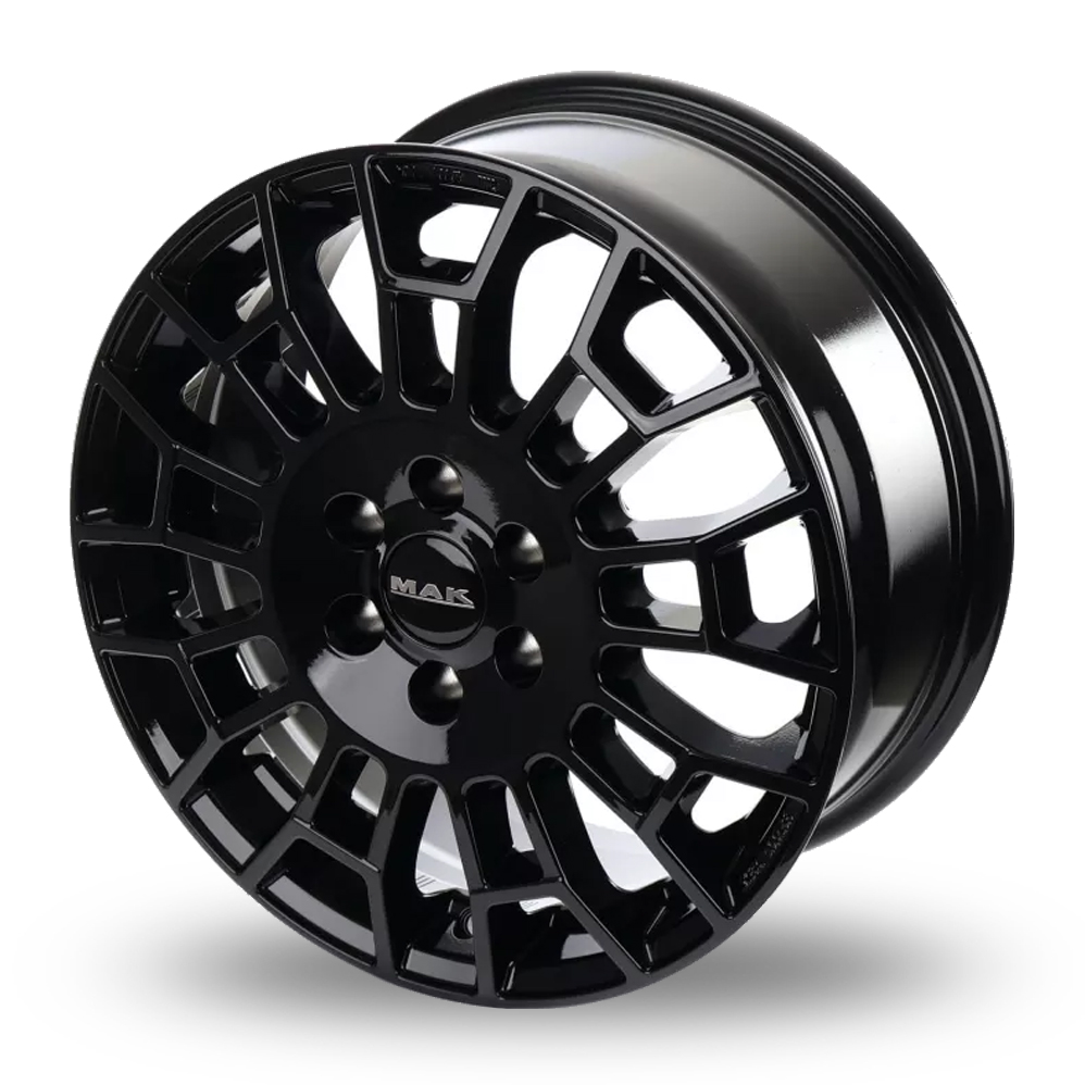 17" MAK Nomad Gloss Black Alloy Wheels