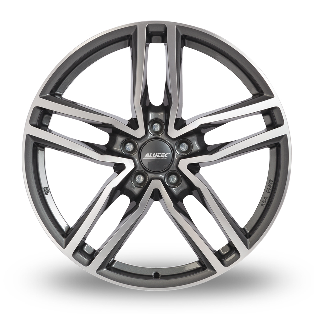 16" Alutec Ikenu Graphite Polished Alloy Wheels