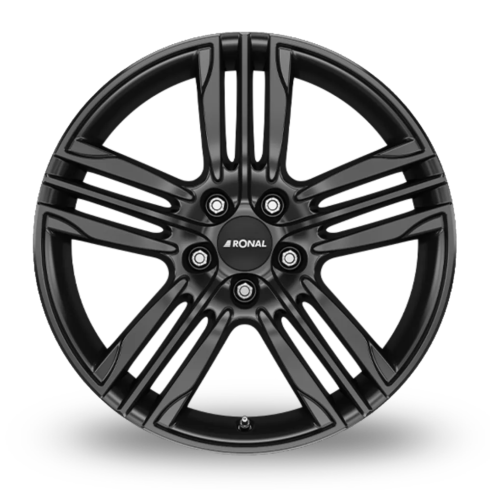19" Ronal R57 Matt Black Alloy Wheels