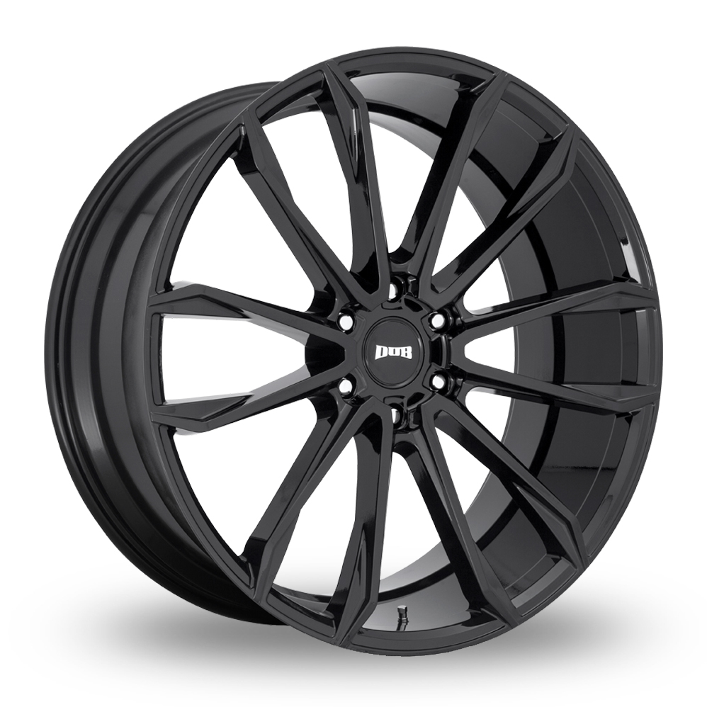 DUB S253 Clout (USA Warehouse) Gloss Black Alloy Wheels