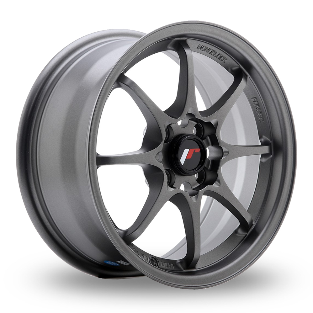 Japan Racing JR5 (7x15) Matt Gunmetal Alloy Wheels