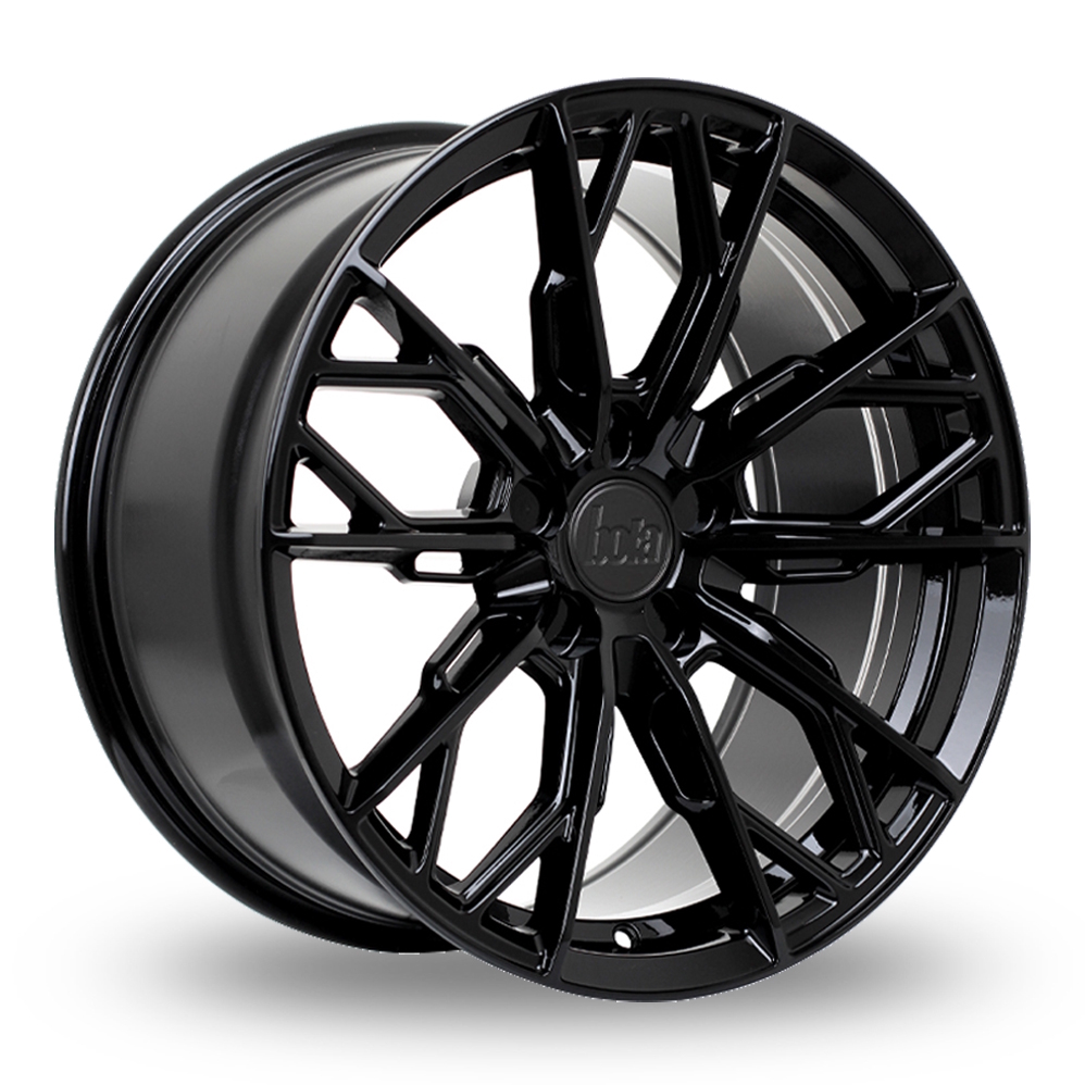 18" Bola FLS Gloss Black Alloy Wheels