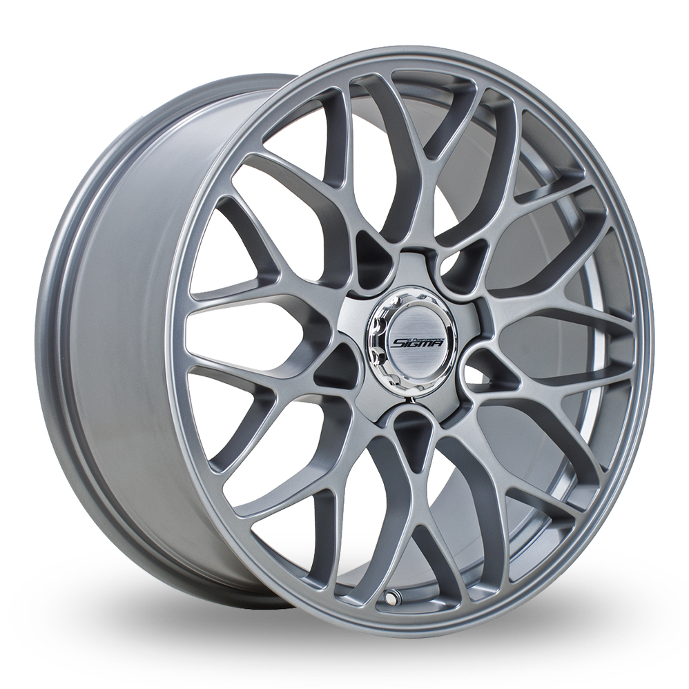 6Performance Sigma Matt Grey Alloy Wheels