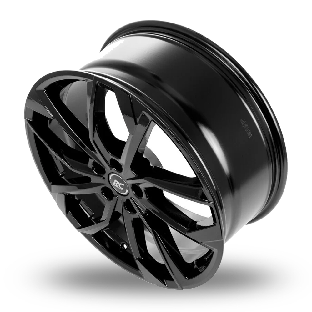 16" RC Design RC34 Gloss Black Alloy Wheels