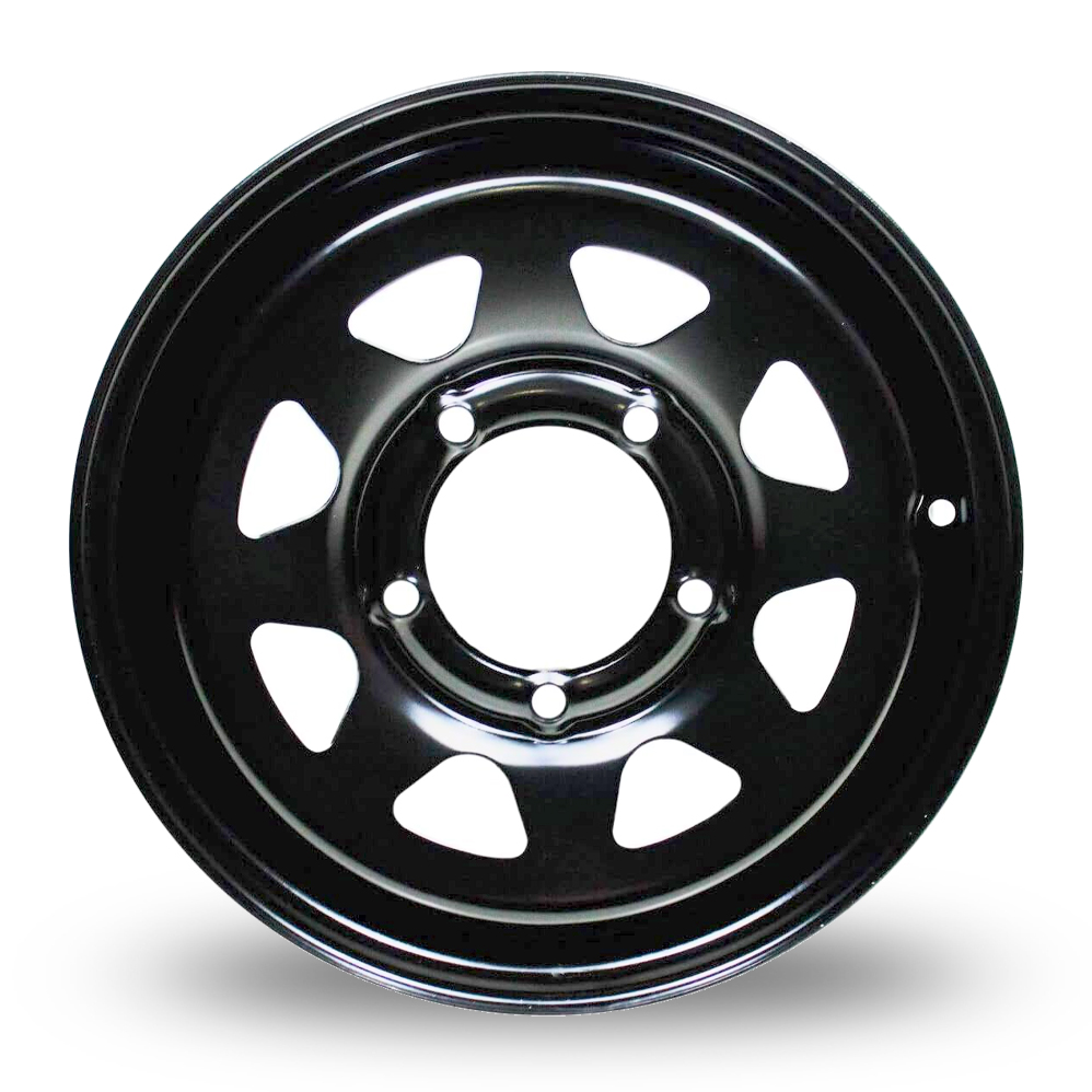15" Dotz Pharao Gloss Black Alloy Wheels