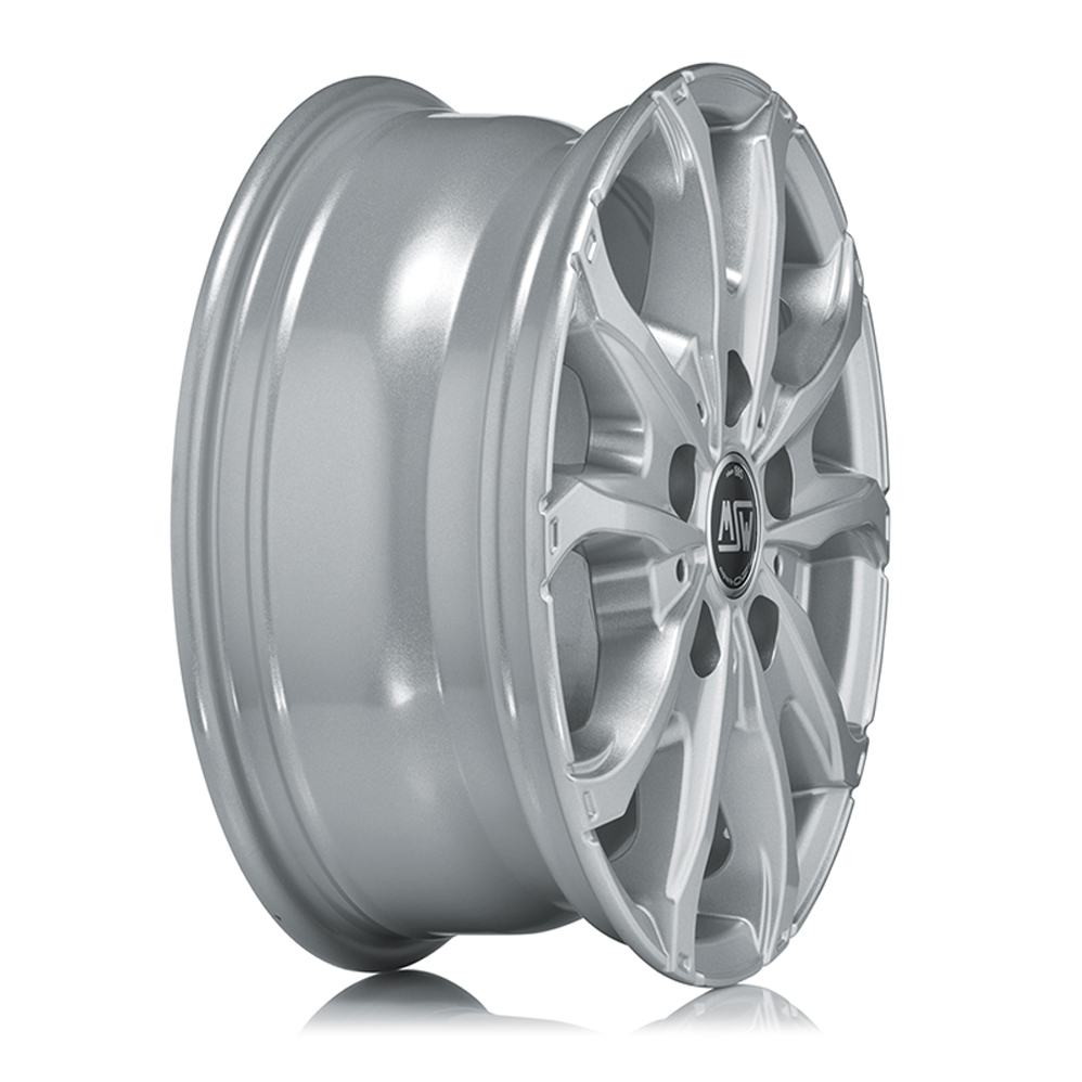 16" MSW (by OZ) 48 VAN Silver Alloy Wheels