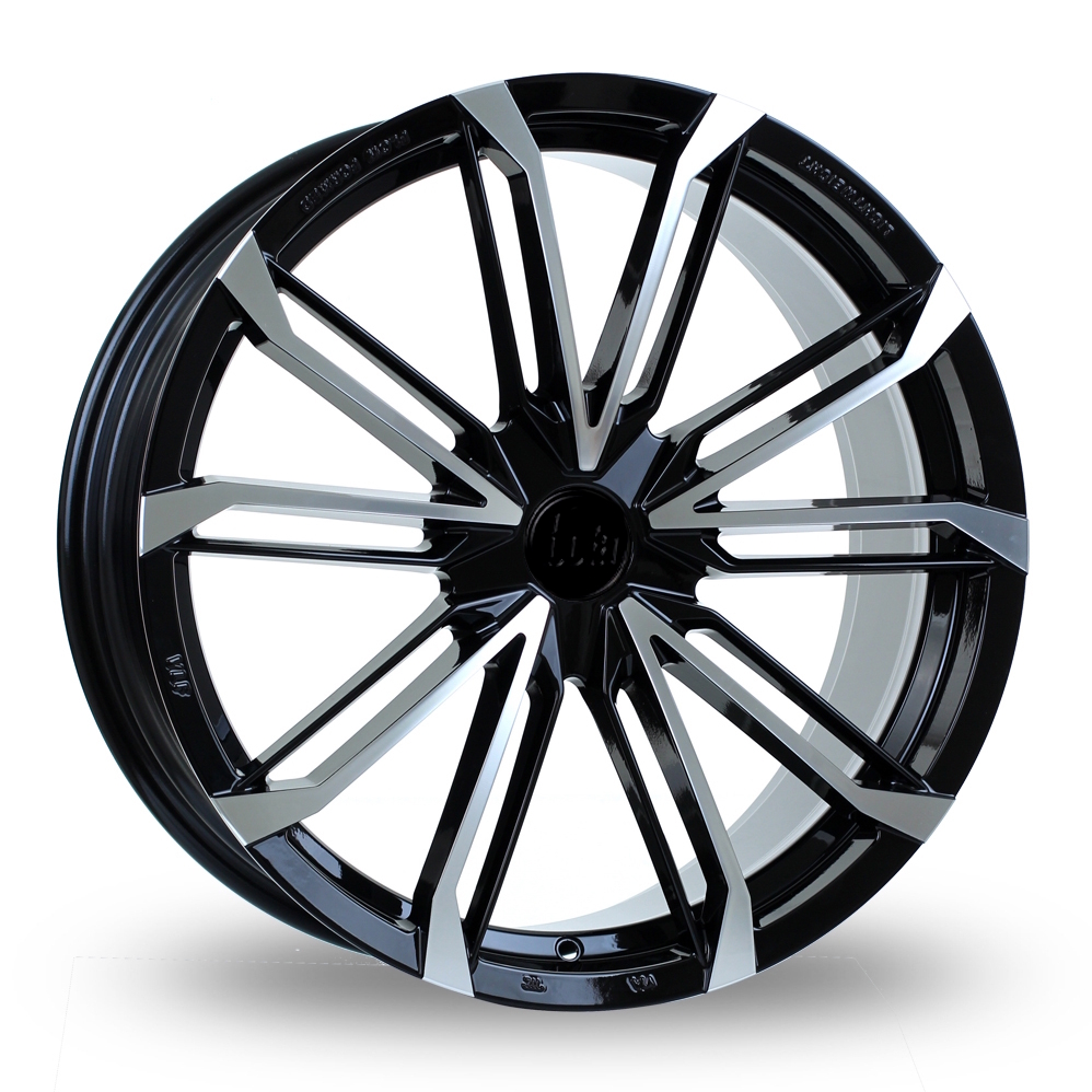 Bola Vansport B23 Gloss Black Polished Alloy Wheels