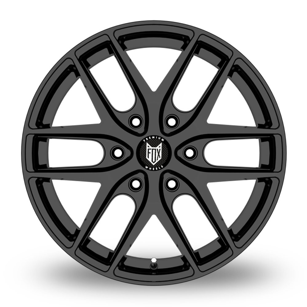 18" Fox Racing WX3 Black Alloy Wheels
