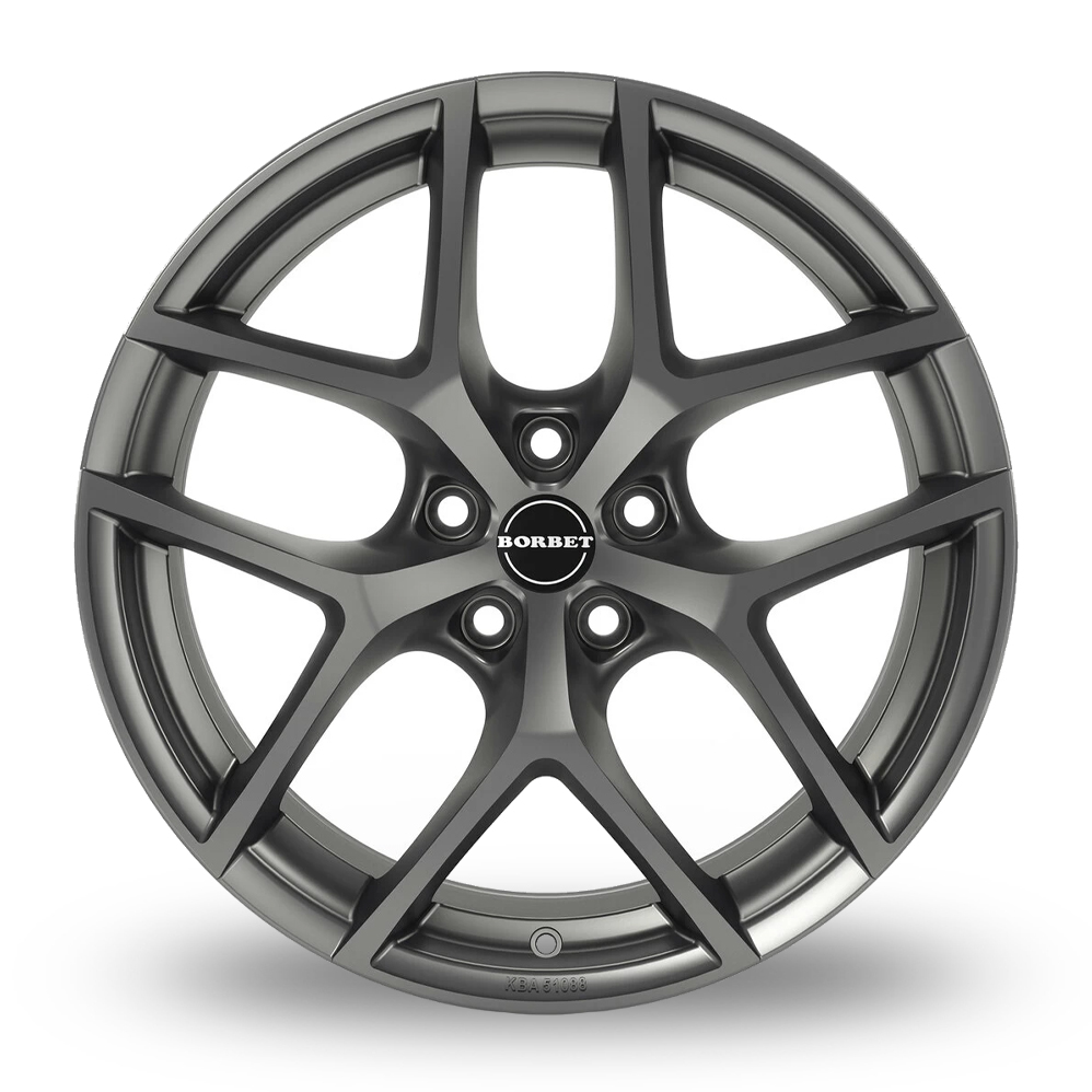 16" Borbet Y Matt Titan Alloy Wheels
