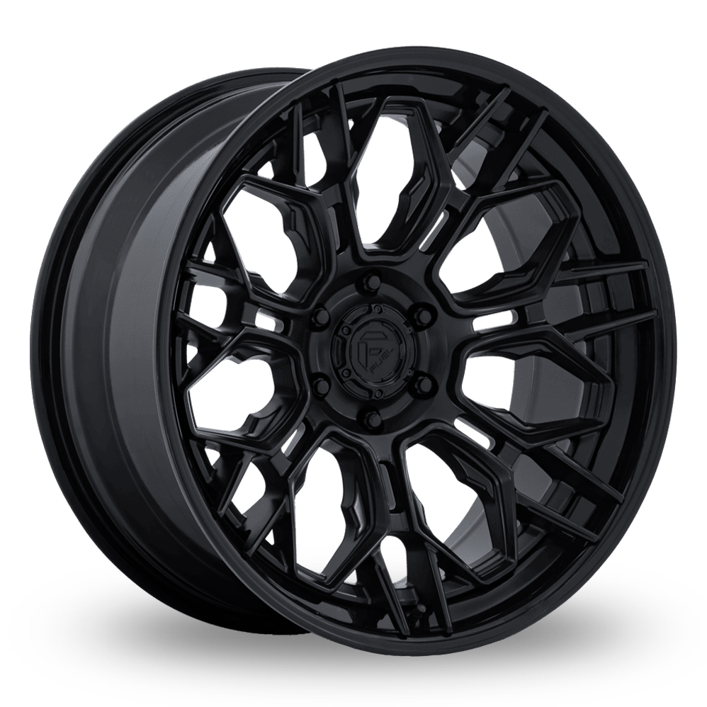 Fuel Off-Road FC409 Hive (USA Warehouse) Matt Black Gloss Black Lip Alloy Wheels