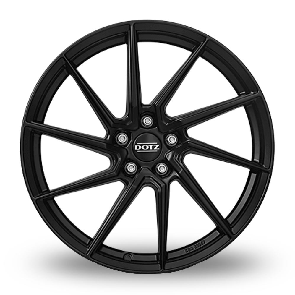 17" Dotz SPA Matt Black Alloy Wheels