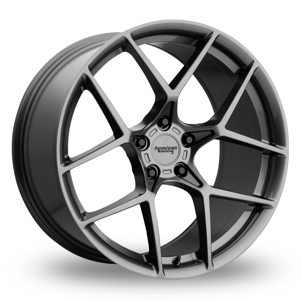 American Racing AR924 Crossfire (EU Warehouse) Graphite Alloy Wheels
